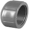 Keeney Mfg Charlotte Pipe Schedule 80 1 in. FPT X 1 in. D MPT PVC Cap PVC081171400 - alternate 1